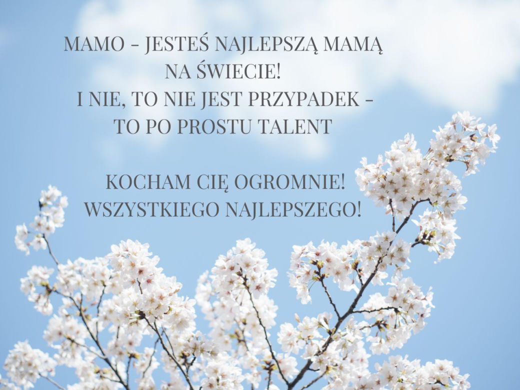 Dzień Mamy 2025 - kartki z życzeniami