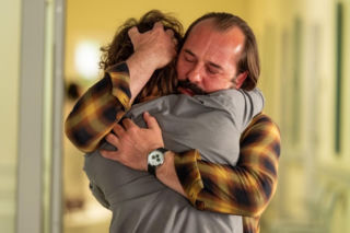 Barwy szczęścia, odc. 3302. Romeo (Jacek Tyszkiewicz),Borys (Jakub Wieczorek)