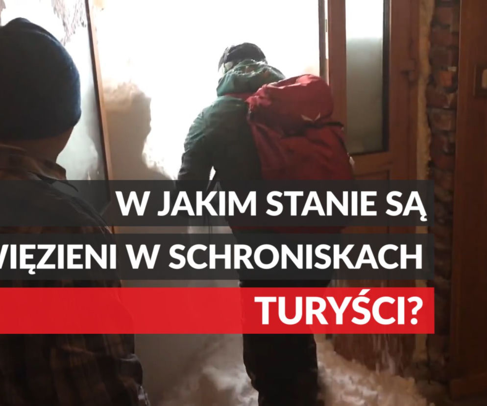 Turyści utknęli w schroniskach w Tatrach