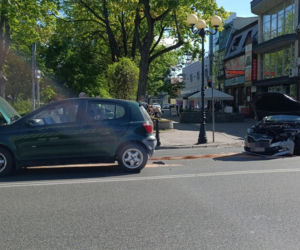 Wypadek samochodowy w Siedlcach