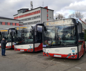 Prezentacja autobusów na gaz