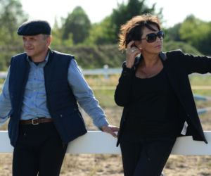 Komisarz Alex 6 sezon odc. 77. Artur Sztajn (Dariusz Kowalski), Izabela Starzyńska (Anna Korcz)