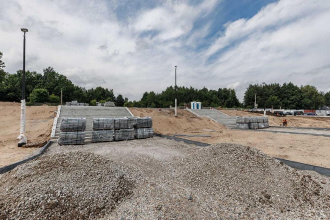 Remont stadionu Granatu w Skarżysku (lipiec 2026)
