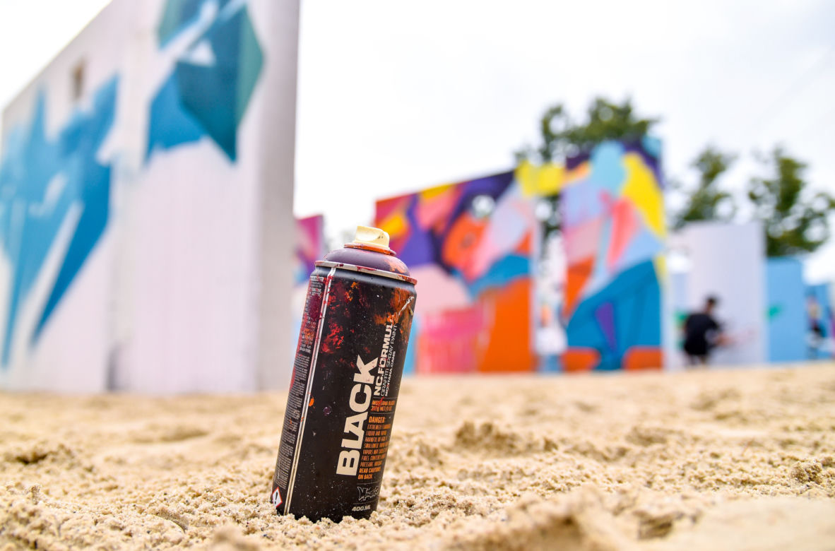 Tak wygląda sztuczna plaża przy Stadionie Śląskim. Rozkręcaliśmy tam imprezę w ramach Eska Summer City