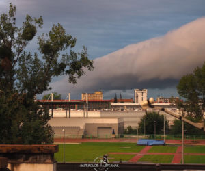 Niesamowity widok nad Opolskiem! Pogodowe monstrum na niebie