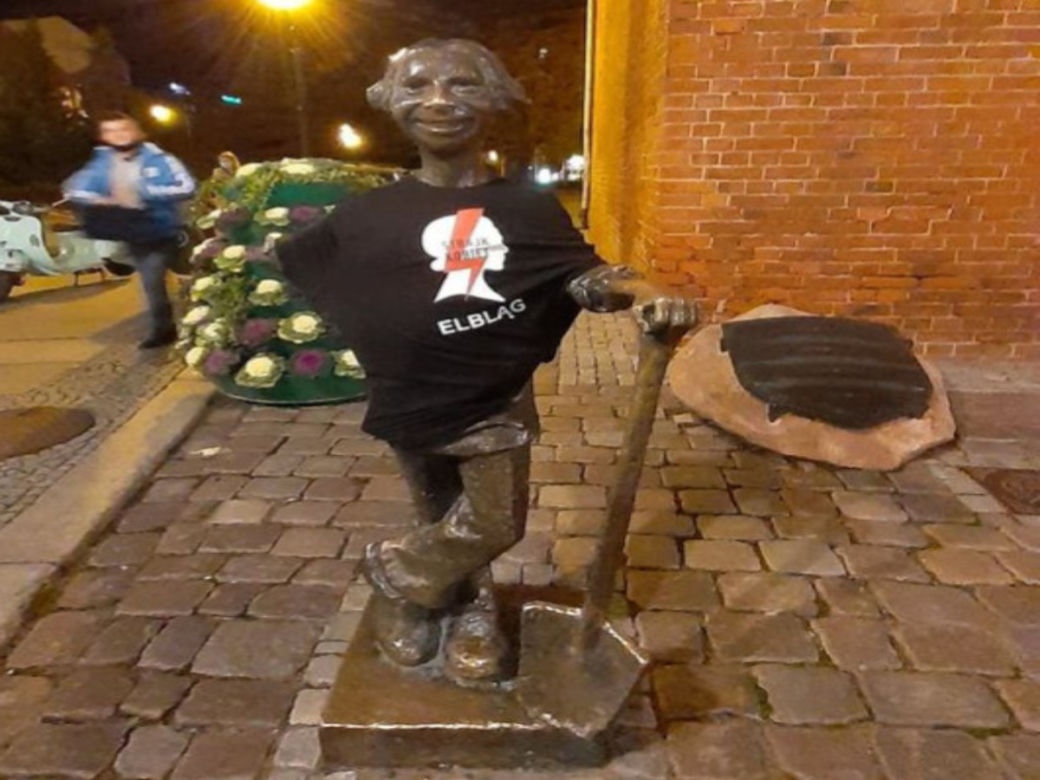 Marta Lempart na Warmii i Mazurach