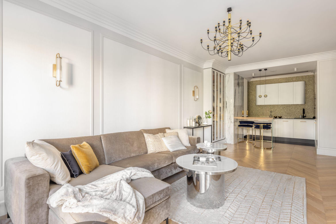 Salon i kuchnia