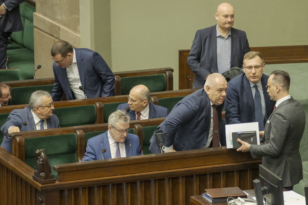 Jacek Sasin o kuli w Sejmie