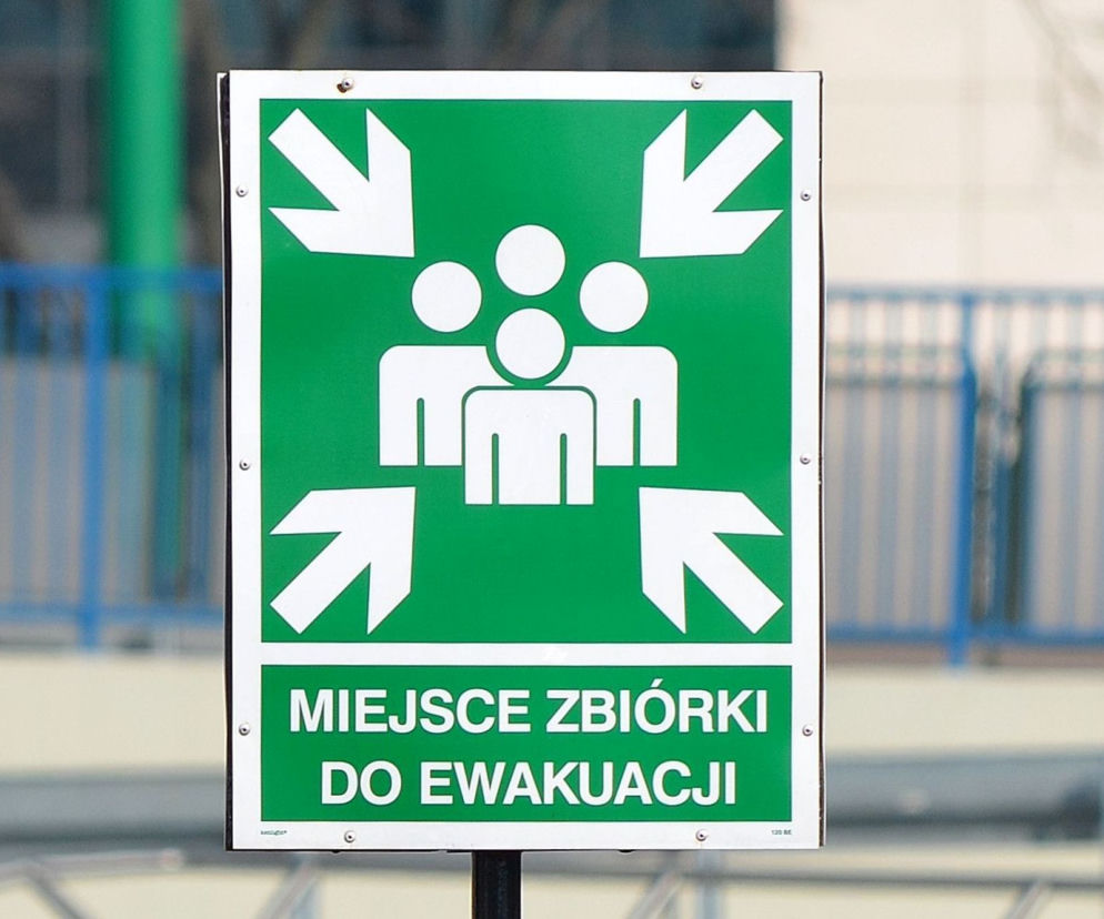 Próbna ewakuacja w krośnieńskim magistracie