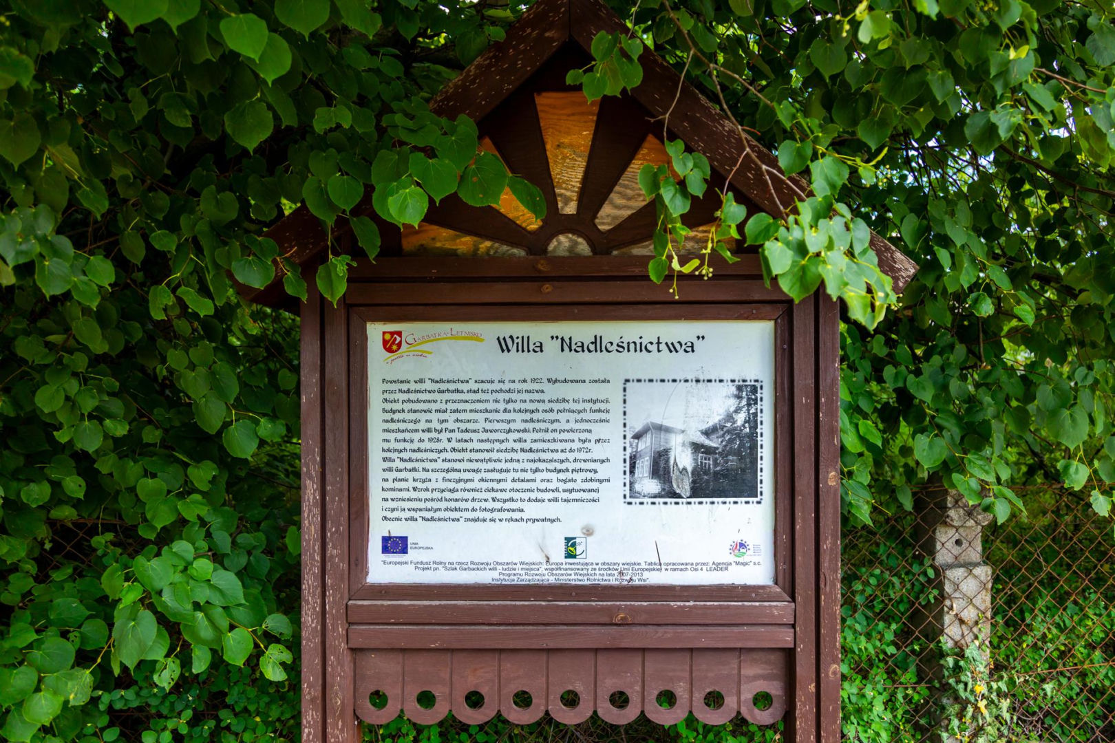 Szlak zabytkowych willi w Garbatce-Letnisku