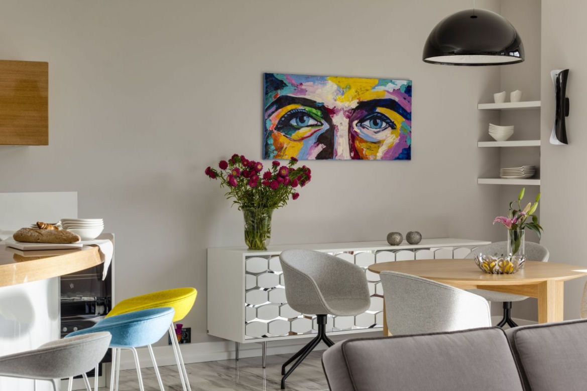 Nowoczesny apartament na warszawskim Mokotowie  