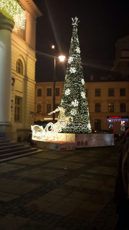 Świąteczne iluminacje w Lublinie 2014