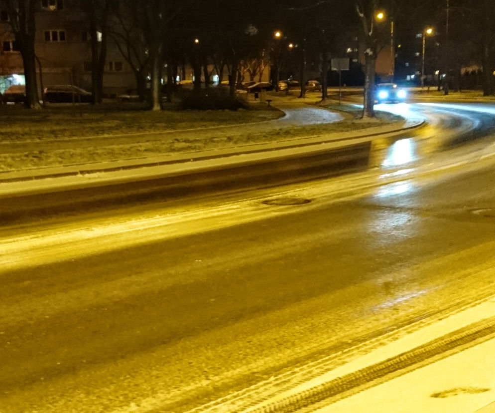 Gołoledź sparaliżowała Łódź