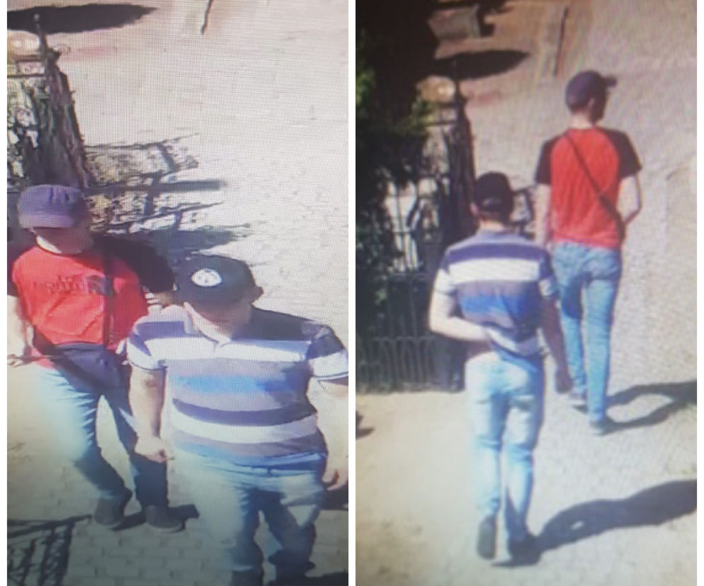Policja poszukuje mężczyzn ze zdjęcia