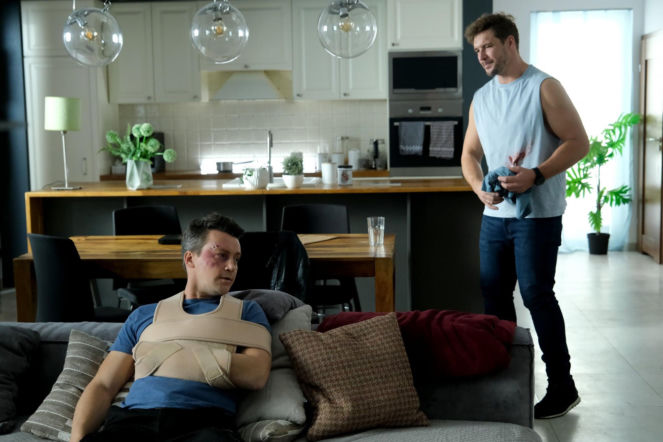 M jak miłość, odcinek 1909: Marcin z Jakubem pobici po niebezpiecznej akcji. Kama dłużej nie zniesie takiego życia z Chodakowskim - ZDJĘCIA