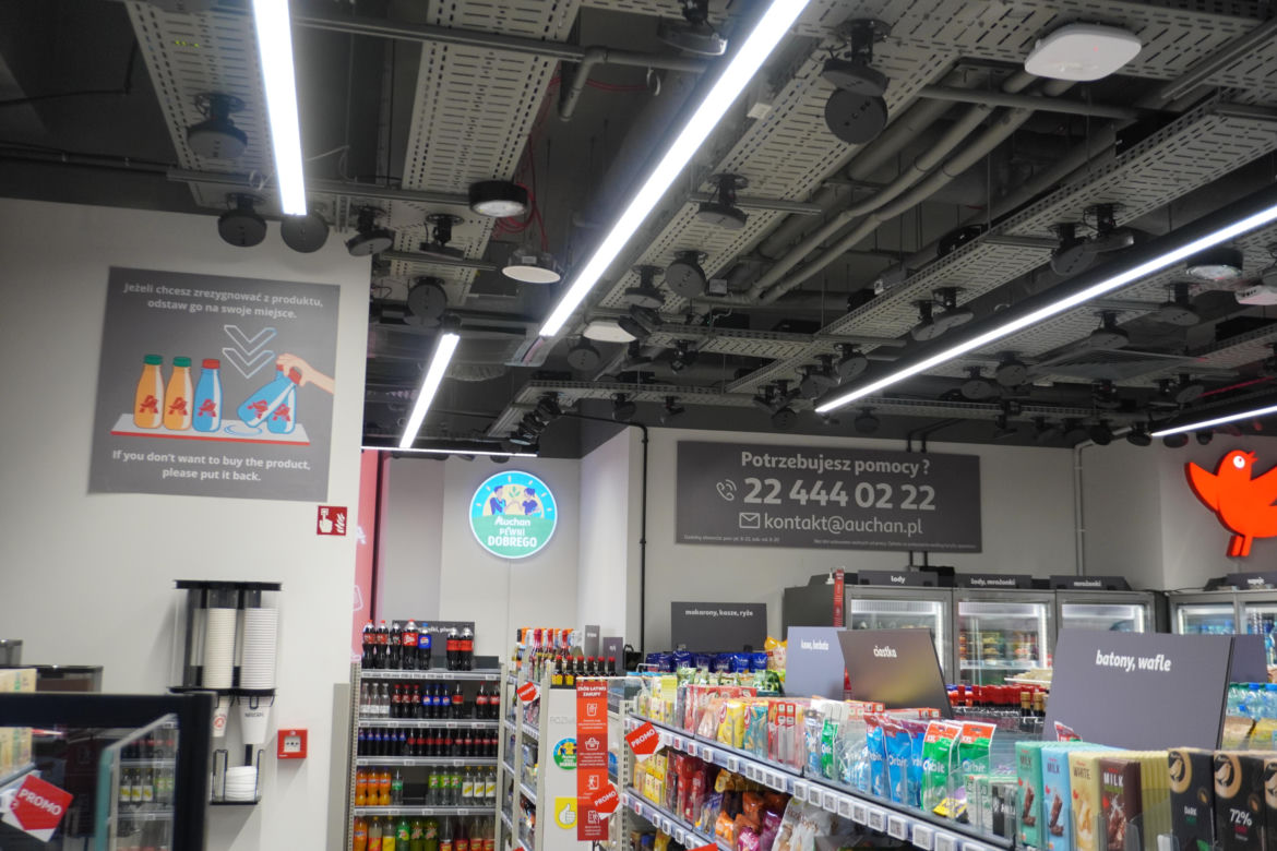 Sklep Auchan Go w Warszawie