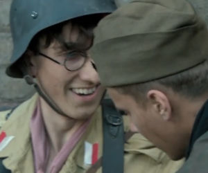 Czas honoru Powstanie 7 sezon odc. 5. Apacz (Maciej Musiał), Mickiewicz (Paweł Janyst)