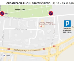 Zmiana organizacji ruchu przy cmentarzach w Toruniu - szczegóły!