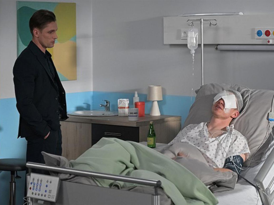 Pierwsza miłość, odcinek 4035: Oskar (Filip Gurłacz), Alan (Alan Andersz) 