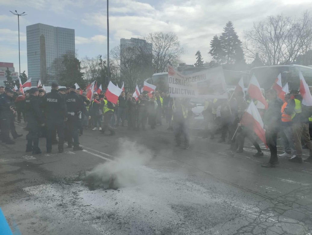 Protest rolników 