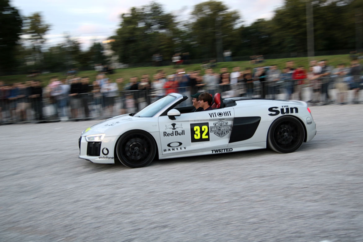 Gumball 3000 2017 w Polsce, Warszawa Stadion Narodowy