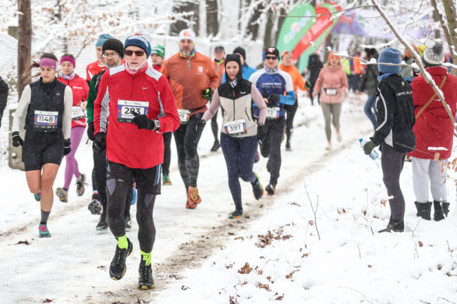 Za nami kolejny bieg z cyklu City Trail w Katowicach w pięknej, zimowej aurze