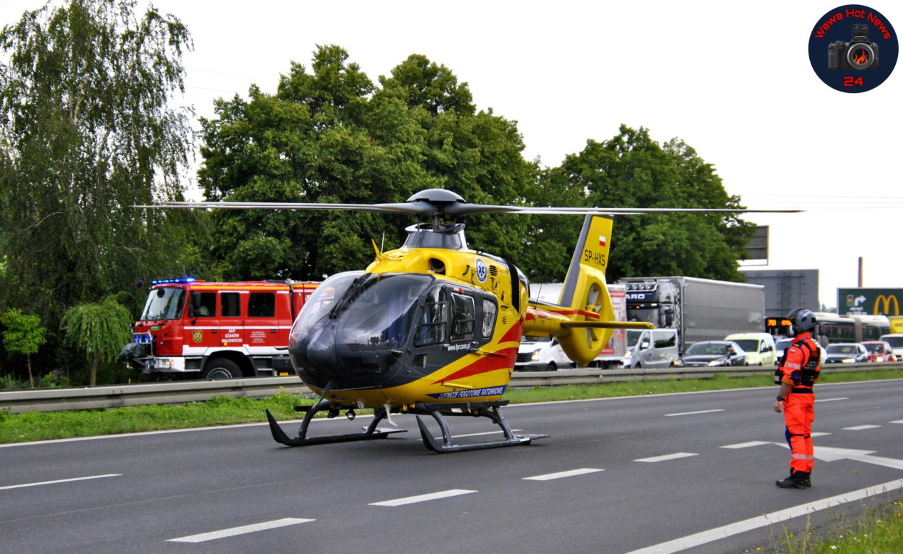 Wypadek w Jawczycach