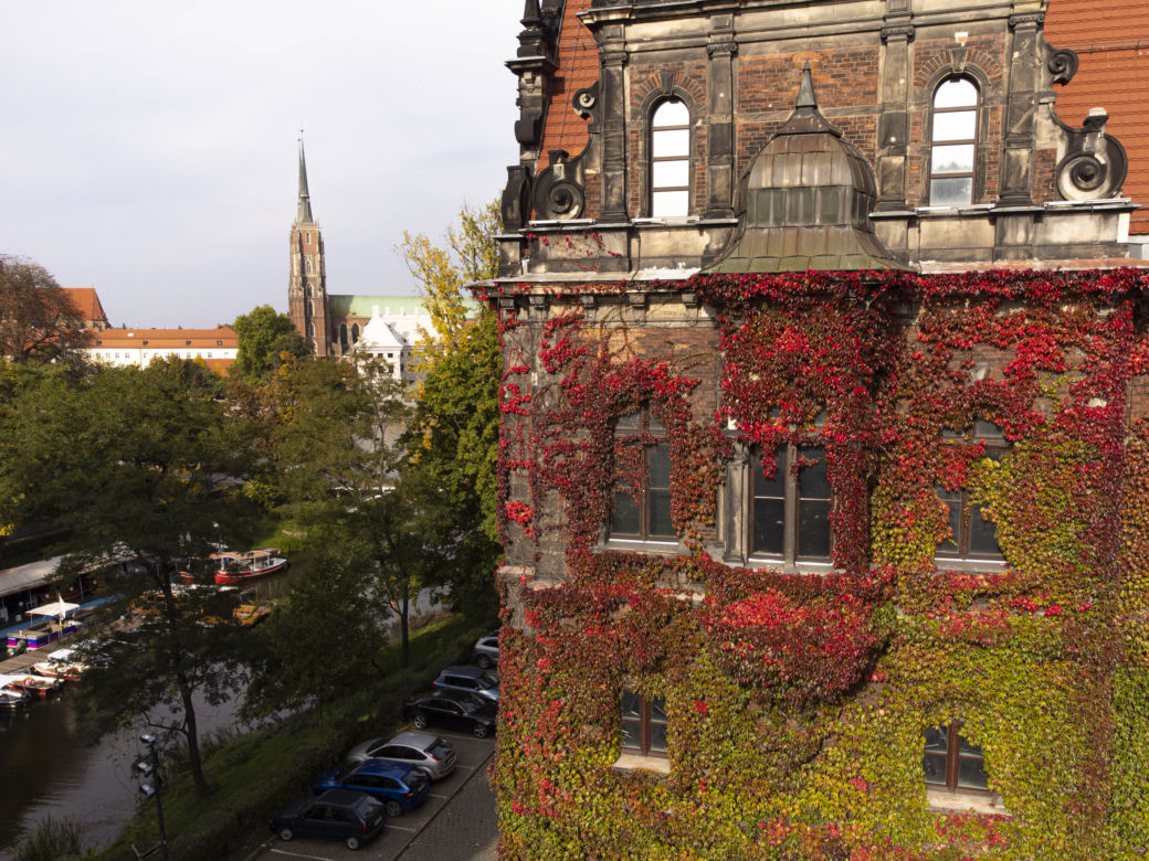 Wrocław w połowie października 2022 roku 