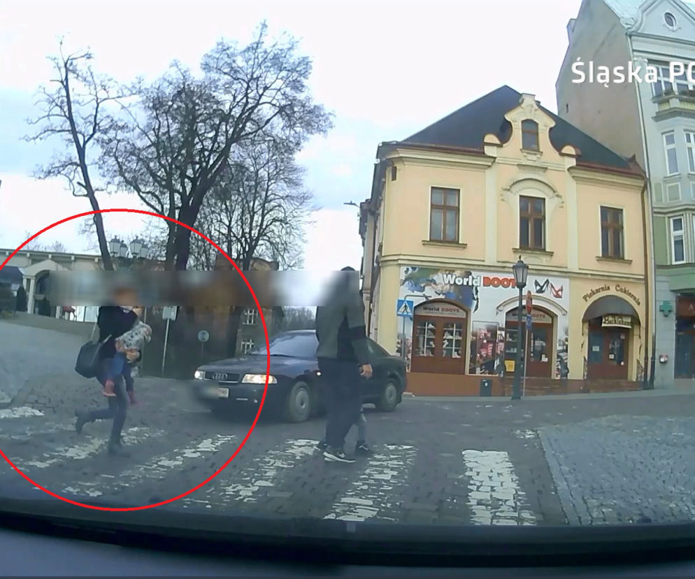 O krok od tragedii! Matka ocaliła siebie i dziecko dzięki błyskawicznej reakcji