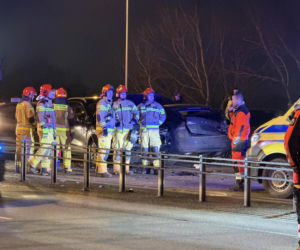 Karambol na moście Grota-Roweckiego