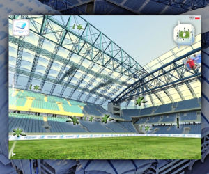 Spółka EURO Poznań 2012 uruchomiła interaktywny projekt umożliwiający wirtualny spacer po poznańskim stadionie