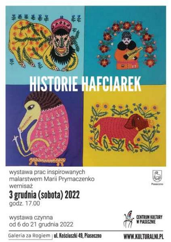 Wystawa „Historie Hafciarek”