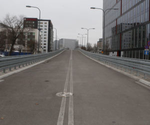 Otwierają wiadukt w ciągu Postępu nad Marynarską 