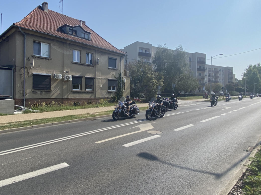 Winobraniowa parada motocyklowa przejechała ulicami Zielonej Góry