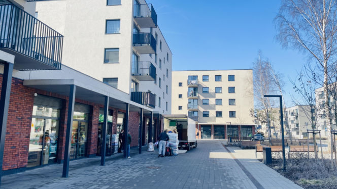 Katowice, osiedle mieszkań na wynajem przy Korczaka