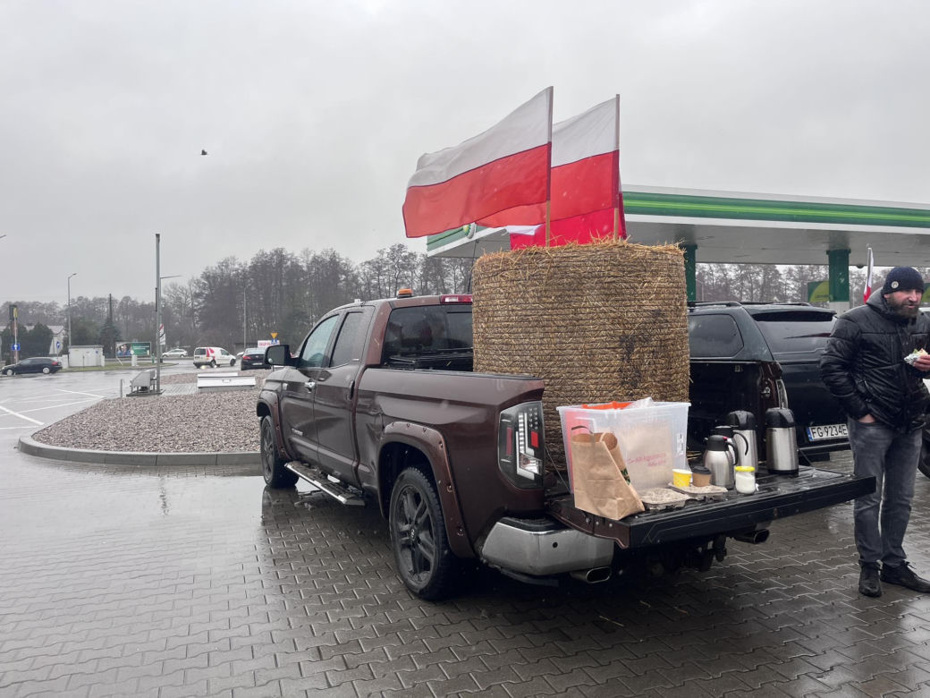 Kolejny protest rolników w Gorzowie
