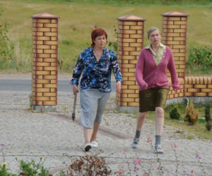 Ranczo 8 sezon odc. 98. Solejukowa (Katarzyna Żak), Hadziukowa (Dorota Nowakowska)