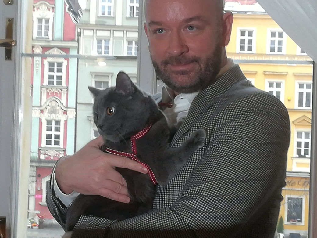 Kot Wrocek zamieszkał w gabinecie prezydenta
