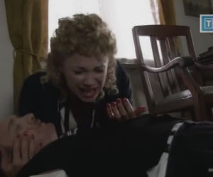 Czas honoru 6 sezon odc. 78. Emilia (Sonia Bohosiewicz), Karkowski (Bartłomiej Kasprzykowski)
