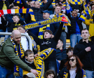 Arka Gdynia - Jagiellonia Białystok: Zdjęcia kibiców i zawodników z meczu 29. kolejki PKO BP Ekstraklasy