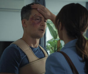 M jak miłość, odcinek 1909. Martyna (Magdalena Turczeniewicz), Jakub (Krzysztof Kwiatkowski)