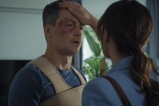 M jak miłość, odcinek 1909. Martyna (Magdalena Turczeniewicz), Jakub (Krzysztof Kwiatkowski)