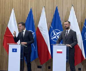 Sekretarz Generalny NATO Mark Rutte w Polsce
