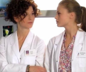 Na dobre i na złe odc. 534. Ola (Anna Karczmarczyk), Klaudia (Julia Wyszyńska)