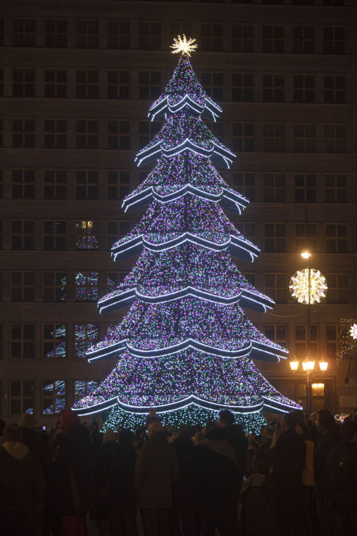 Iluminacja świąteczna we Wrocławiu