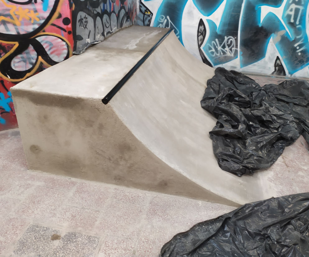 Podziemny skatepark w centrum Szczecina