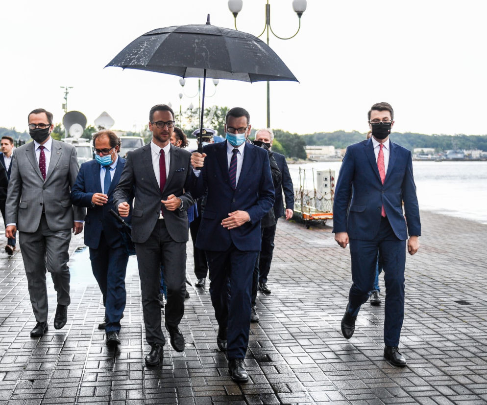 Morawiecki w Porcie Gdynia