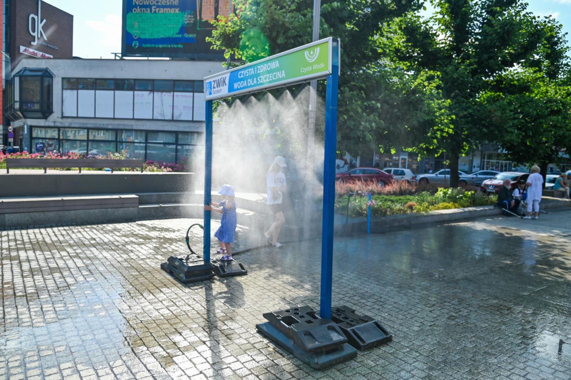 Kurtyna wodna Szczecin 