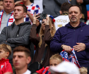 Górnik Zabrze - Lech Poznań: Zdjęcia kibiców i zawodników z meczu 8. kolejki PKO BP Ekstraklasy