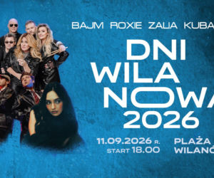 Dni Wilanowa 2026 w rytmie polskich hitów! Wielkie święto już 11 i 12 września 
